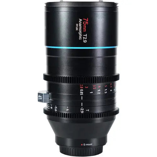 Sirui 75mm T2.9 Full Frame 1.6x Anamorphic Lens (Sony E) - AVC photo video store