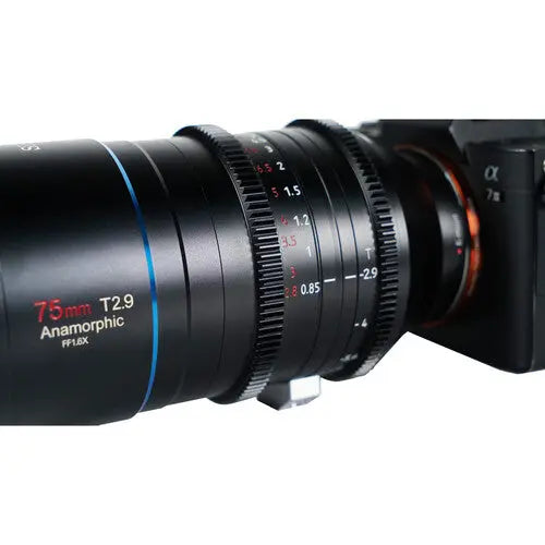Sirui 75mm T2.9 Full Frame 1.6x Anamorphic Lens (Sony E) - AVC photo video store