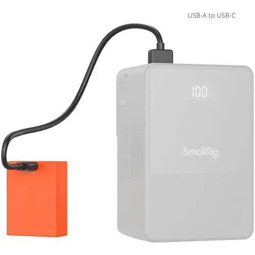 SmallRig NP-W126S USB-C Rechargeable Camera Battery (Orange) - AVC photo video store