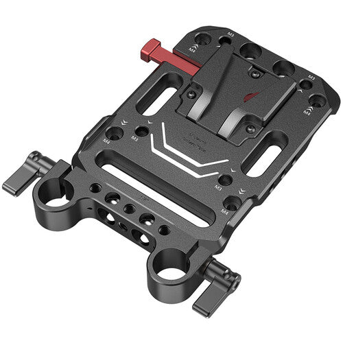 SmallRig 3016 V-Lock Battery Plate with 15mm LWS Rod Clamp