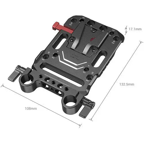 SmallRig 3016 V-Lock Battery Plate with 15mm LWS Rod Clamp - AVC photo video store