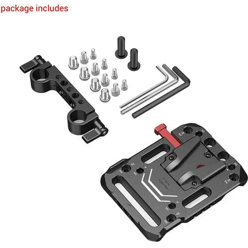 SmallRig 3016 V-Lock Battery Plate with 15mm LWS Rod Clamp - AVC photo video store