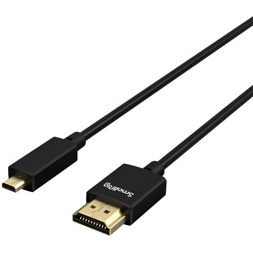 SmallRig 3043B Ultra-Slim Micro-HDMI to HDMI Cable (22")