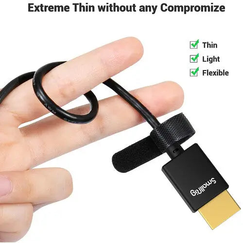 SmallRig 3043B Ultra-Slim Micro-HDMI to HDMI Cable (22") - AVC photo video store