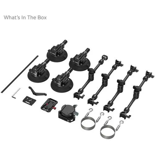 SmallRig 3565B SC-15K 4-Arm Suction Cup Camera Mount Kit - AVC photo video store