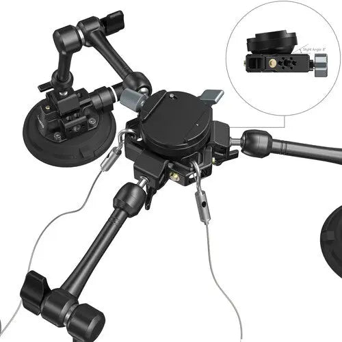 SmallRig 3565B SC-15K 4-Arm Suction Cup Camera Mount Kit - AVC photo video store