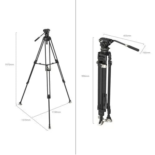 SmallRig 3989 FreeBlazer Heavy-Duty Carbon Fiber Tripod System - AVC photo video store