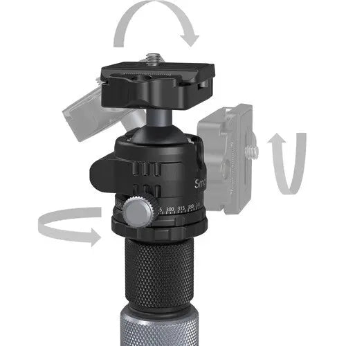 SmallRig 4059 Carbon Fiber Tripod with Center Column AP-20 & Ball Head