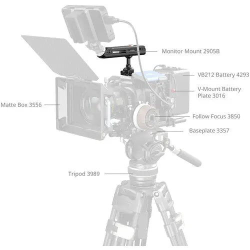 SmallRig 4152 Rotating Top Handle with NATO Clamp - AVC photo video store