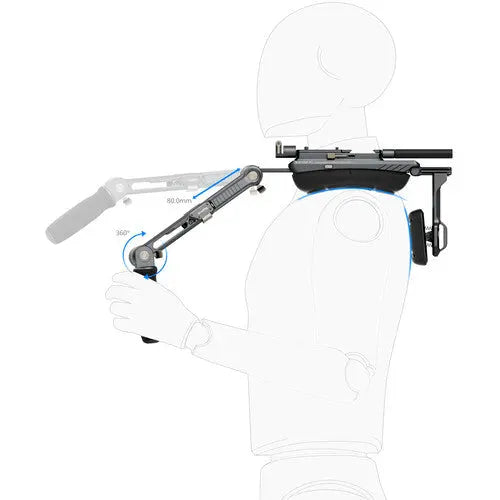 SmallRig 4181 SR007 HawkLock Shoulder Rig Pro - AVC photo video store