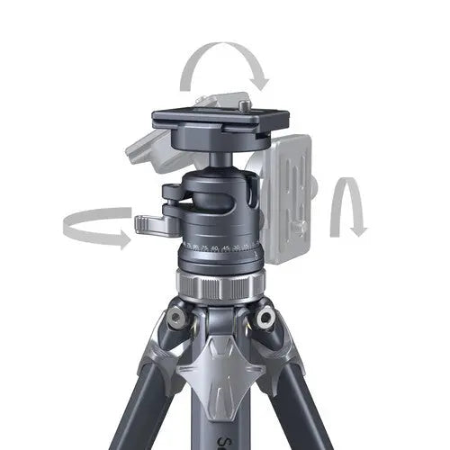SmallRig 4222B AP-02 Lightweight Aluminum Travel Tripod with Arca-Type Ball Head