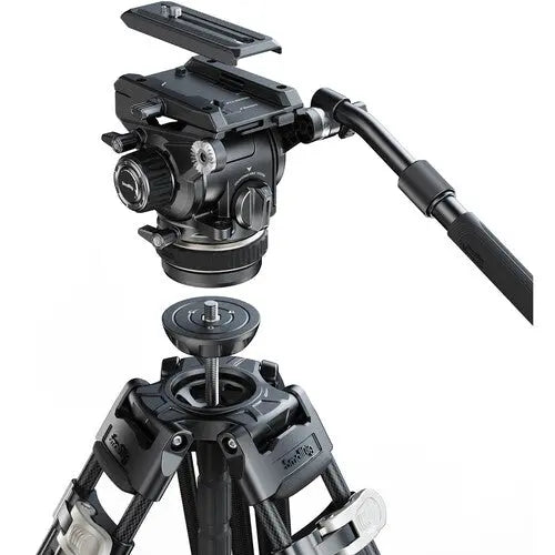 SmallRig 4463 AD-120 Heavy-Duty Carbon Fiber Tripod Kit - AVC photo video store
