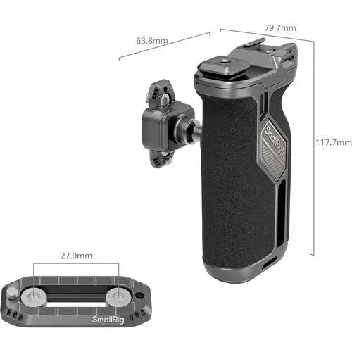 SmallRig 4485 HawkLock H21 Quick Release Rotating Side Handle Kit - AVC photo video store