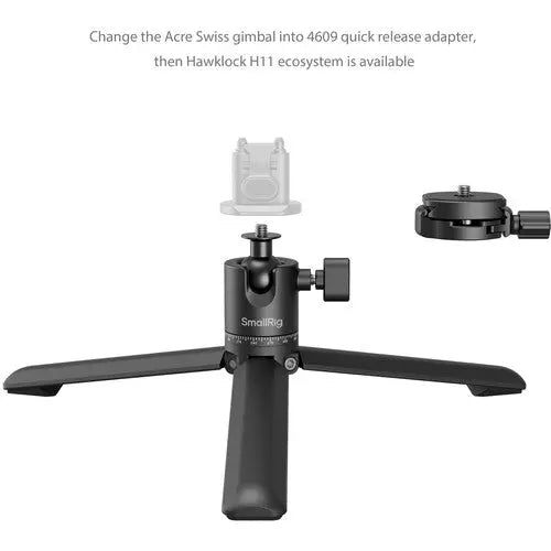 SmallRig 4630 Tabletop Tripod with Arca-Type Quick Release Plate and Mini Ball Head - AVC photo video store