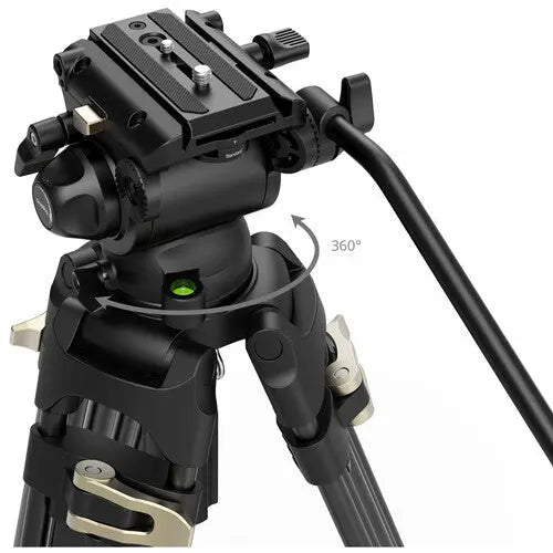 SmallRig 4686 AD-01S Heavy-Duty Tripod and Fluid Head Kit - AVC photo video store