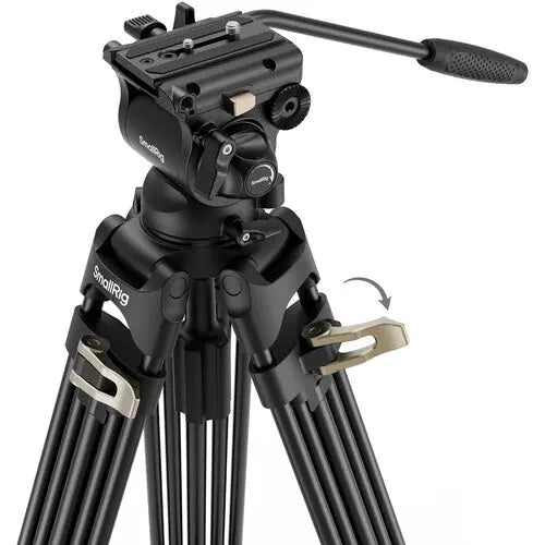 SmallRig 4686 AD-01S Heavy-Duty Tripod and Fluid Head Kit - AVC photo video store