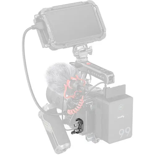 SmallRig 4829 USB-C & Multi Cable Clamp for Sony FX3 and FX30 HawkLock Cages - AVC photo video store
