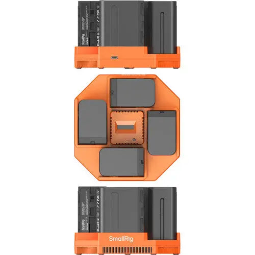 SmallRig 4834 4-Channel Charger + L-Series/NP-F970 4-Battery Kit - AVC photo video store