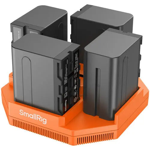 SmallRig 4837 L-Series/NP-F 4-Channel Camera Battery Charger - AVC photo video store
