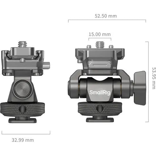 SmallRig 4888 HawkLock Quick Release Monitor Support with H21 Cold Shoe Mount - AVC photo video store