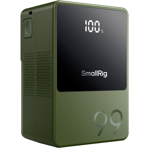 SmallRig 4930 VB99 Mini V-Mount Battery (99Wh, Green)