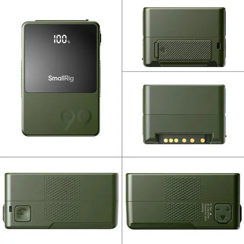 SmallRig 4930 VB99 Mini V-Mount Battery (99Wh, Green) - AVC photo video store