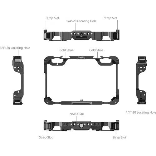 SmallRig 5030 Monitor Cage Kit for Atomos Shinobi II - AVC photo video store