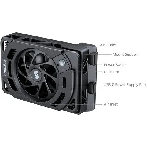 SmallRig 5063 Cooling Fan for Canon EOS R5 Mark II & R5 - AVC photo video store