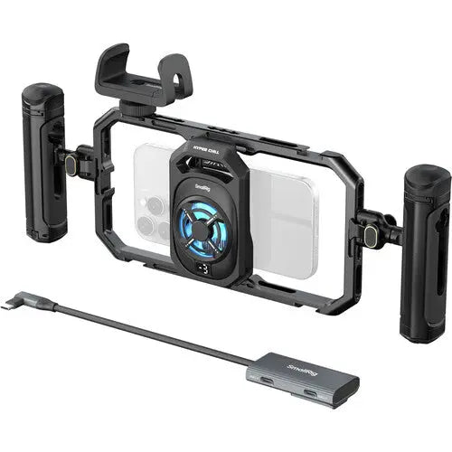 SmallRig 5276 All-in-One Thermal Live Streaming & Filming Handheld Phone Cage Kit - AVC photo video store