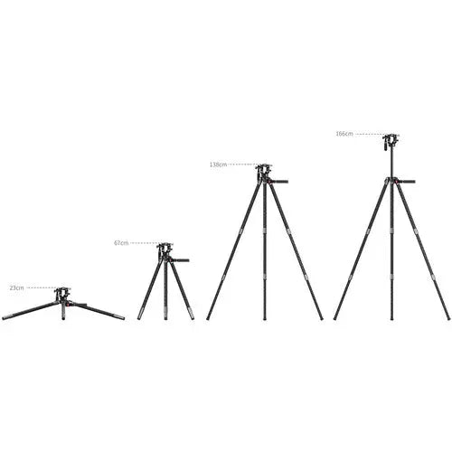 SmallRig 5305 x Potato Jet TRIBEX SE Hydraulic Aluminum Alloy Tripod Kit - AVC photo video store