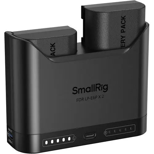 SmallRig 5485 LP-E6P Camera Battery Charger Kit - AVC photo video store