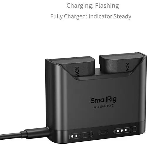 SmallRig 5485 LP-E6P Camera Battery Charger Kit - AVC photo video store