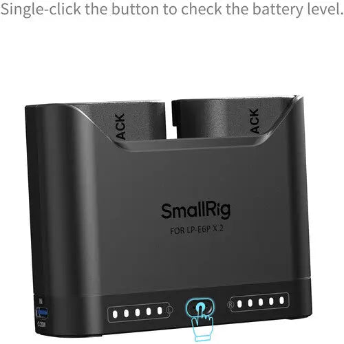 SmallRig 5485 LP-E6P Camera Battery Charger Kit - AVC photo video store