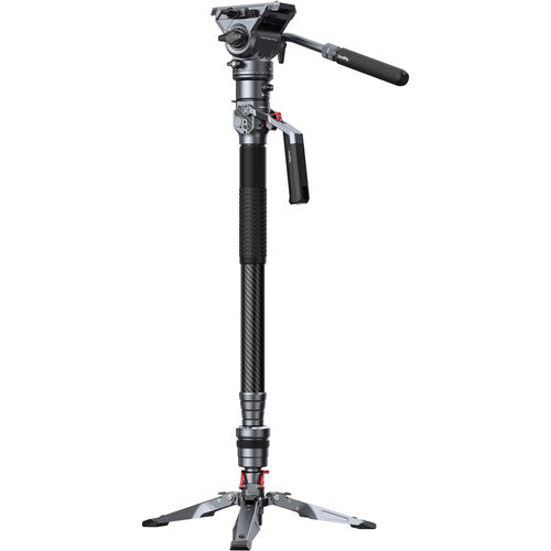 SmallRig 5565 Carbon Fiber Video Monopod with Fluid Head