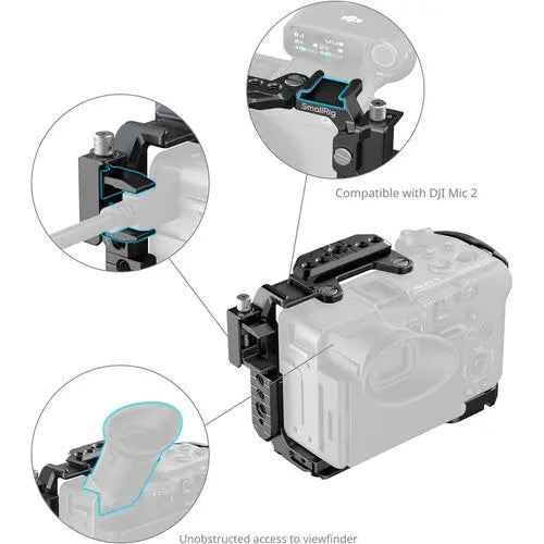 SmallRig 5589 Basic Camera Cage Kit with Rotating Top Handle for Sony FX2 - AVC photo video store
