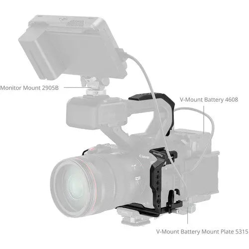 SmallRig 5657 Cage Kit for Canon EOS C50 with XLR Handle Extension - AVC photo video store