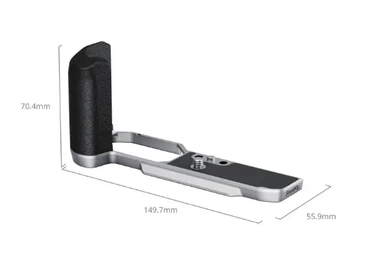 Smallrig 5706 L-Shaped Mount Plate with Silicone Handle for Nikon Z f (Silver) - AVC photo video store