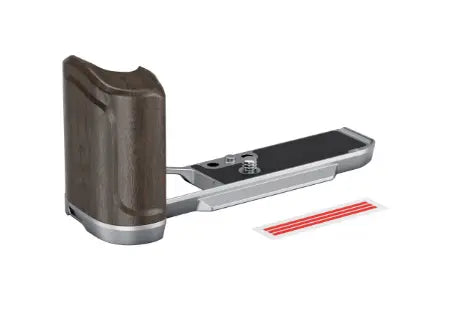 Smallrig 5707 L-Shaped Mount Plate with Wooden Handle for Nikon Z f (Silver) - AVC photo video store