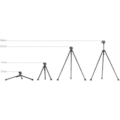 SmallRig 5755 x Potato Jet TRIBEX Carbon II Tripod with Fluid Head - AVC photo video store