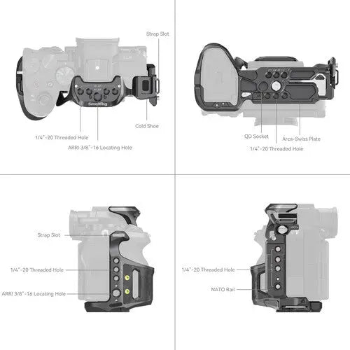 SmallRig 6029 "Rhinoceros" Full Cage for Sony a7 V, a7R V & a7 IV - AVC photo video store