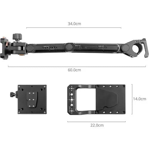 SmallRig 6257 VESA Monitor Mounting Kit for Camera Cart