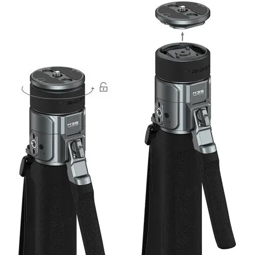 SmallRig 6283 x Potato Jet TRIBEX PRO X-Clutch Hydraulic Monopod (Standard Version)