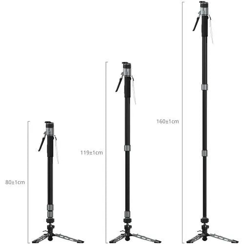 SmallRig 6283 x Potato Jet TRIBEX PRO X-Clutch Hydraulic Monopod (Standard Version)
