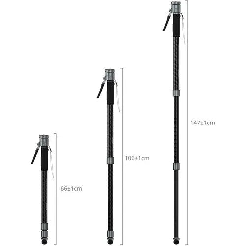 SmallRig 6284 x Potato Jet TRIBEX PRO X-Clutch Hydraulic Monopod (Basic Version)
