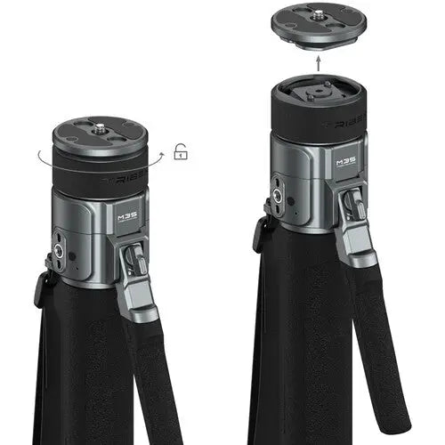 SmallRig 6285 x Potato Jet TRIBEX PRO X-Clutch Hydraulic Monopod with Ball Head