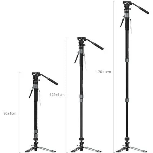 SmallRig 6286 x Potato Jet TRIBEX PRO X-Clutch Hydraulic Monopod (Video Version)