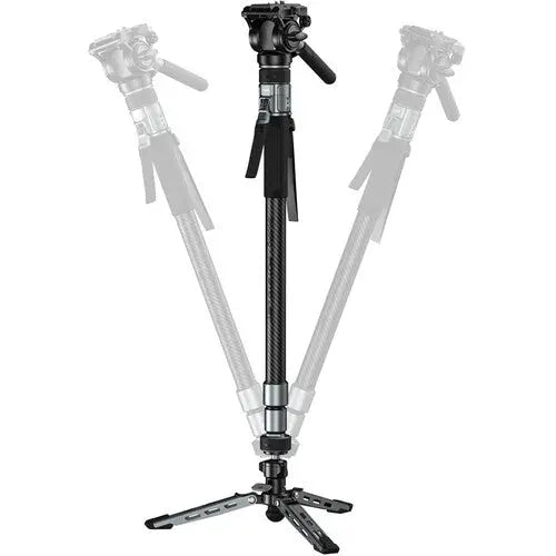 SmallRig 6286 x Potato Jet TRIBEX PRO X-Clutch Hydraulic Monopod (Video Version)