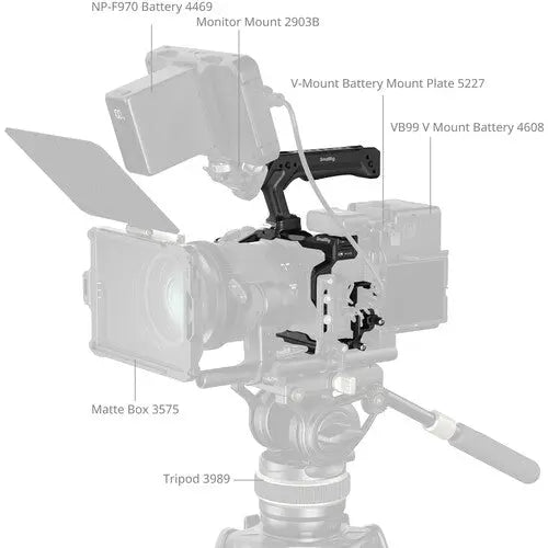 SmallRig 6379 HawkLock Quick Release Camera Cage Kit for Canon EOS R6 V