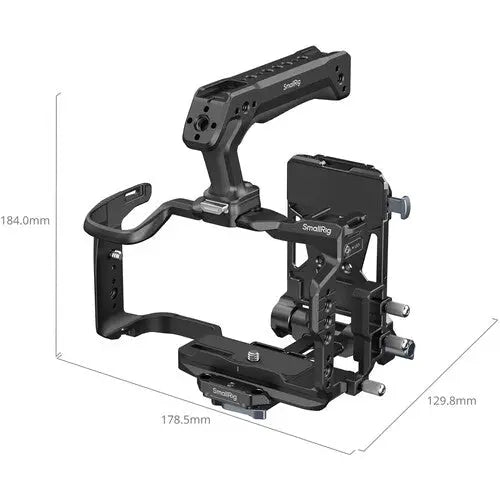 SmallRig 6381 HawkLock Quick Release Camera Cage Battery Plate Kit for Canon EOS R6 V