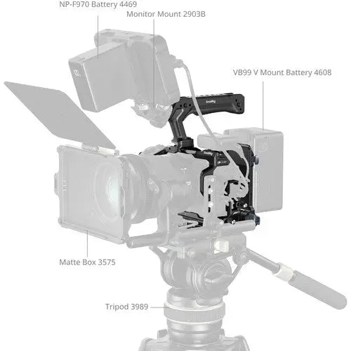 SmallRig 6381 HawkLock Quick Release Camera Cage Battery Plate Kit for Canon EOS R6 V